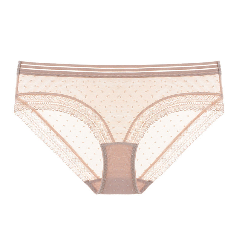 Culotte en tulle et dentelle avec fond coton – Puffy