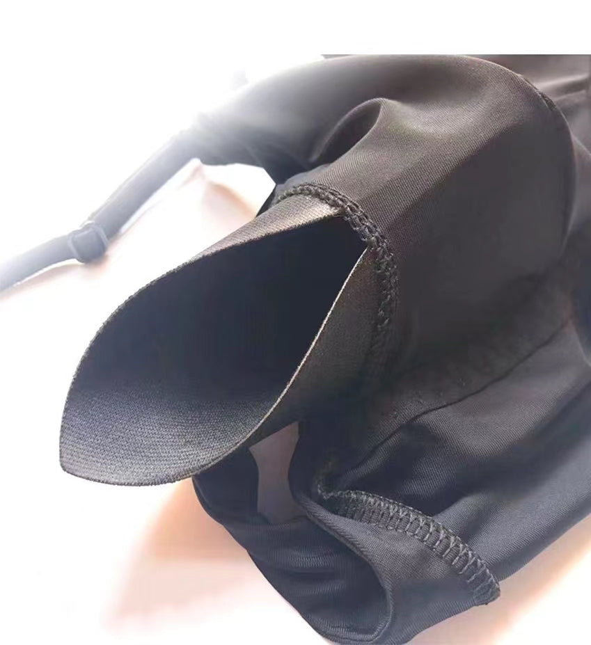 Soutien-gorge brassière dos nu sans armatures avec bretelles réglables et amovibles en 3 positions pour femme – Fonna