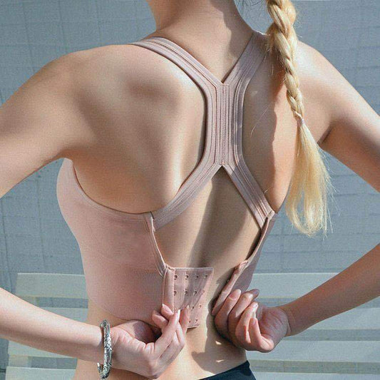 Soutien-gorge brassière de sport avec fermeture agrafée au dos pour femme - EPsport