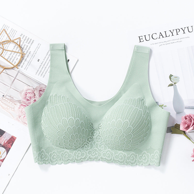 Soutien-gorge brassière en dentelle effet seconde peau pour femme - Diarina